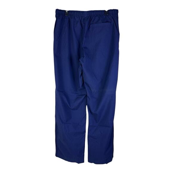 Vintage NIKE Pants Men XL Blue Lined Windbreaker Track Embroidered Straight Mesh - Picture 5 of 14